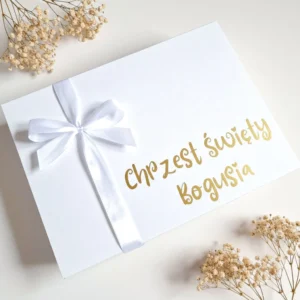 Pudełko magnetyczne na Chrzest