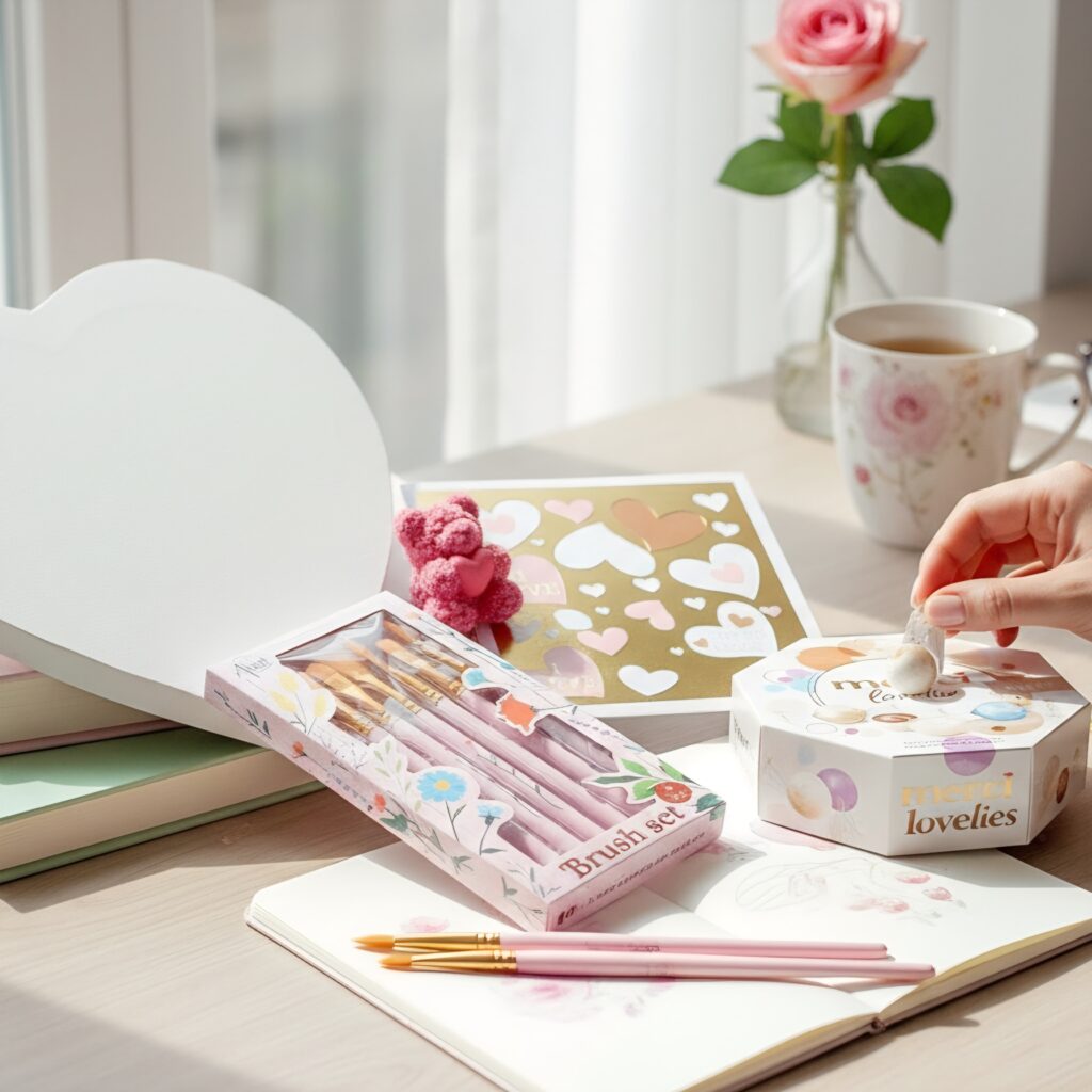 Zestaw prezentowy - do zorganizowania wspaniałej randki z malowaniem na płótnie