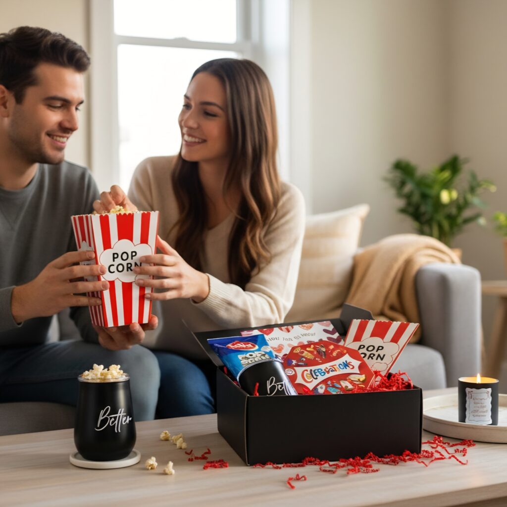 Oryginalny pomysł na randkę - zorganizuj wieczór filmowy