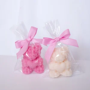 świeca sojowa miś upominki dla gości