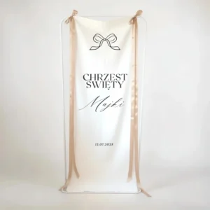 tablica powitalna na chrzest
