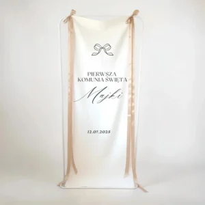 tablica powitalna na komunię